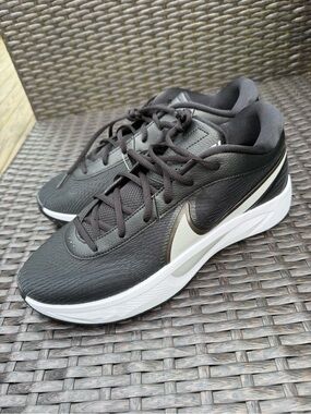Nike Giannis Freak 6 Black White Lace Up Low Top Men's Basketball Sneakers